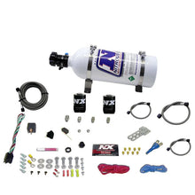 Load image into Gallery viewer, Nitrous Express Dodge EFI Race Single Nozzle Nitrous Kit (100-250HP) w/5lb Bottle - Main Product View