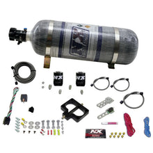 Load image into Gallery viewer, Nitrous Express Dodge TBI (Magnum) Nitrous Plate Kit (Magnum Engine) w/Composite Bottle - Side View