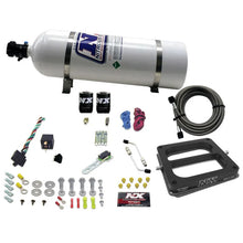 Load image into Gallery viewer, Nitrous Express Dom/Alcohol Nitrous Kit (100-500HP) w/15lb Bottle - Back View