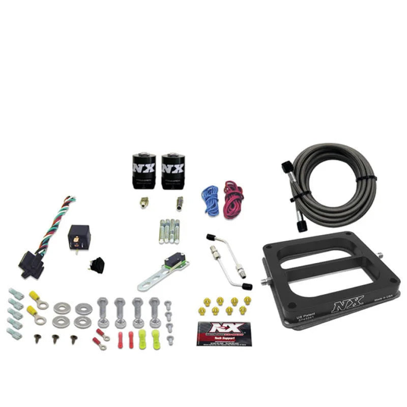 Nitrous Express Dom/Gasoline Nitrous Kit (100-500HP) w/o Bottle - Side View