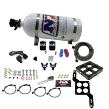 Load image into Gallery viewer, Nitrous Express Dominator Billet Crossbar Pro-Power Nitrous Kit (100-500HP) w/10lb Bottle - Main Product View