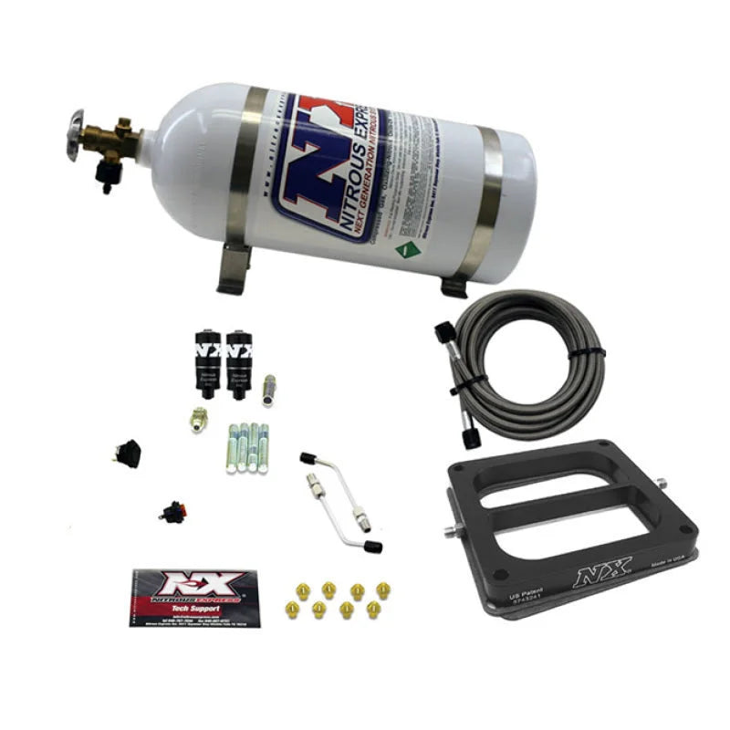 Nitrous Express Dominator Hitman Nitrous Kit (100-200HP) w/10lb Bottle - Side View