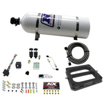 Load image into Gallery viewer, Nitrous Express Dominator Hitman Plus Nitrous Kit (50-200HP) w/15lb Bottle - Back View