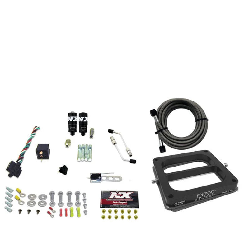 Nitrous Express Dominator Hitman Plus Nitrous Kit (50-200HP) w/o Bottle - Side View