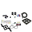 Load image into Gallery viewer, Nitrous Express Dominator Single Entry Billet Crossbar Pro-Power Nitrous Kit (100-500HP) w/o Bottle - Back View