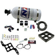Load image into Gallery viewer, Nitrous Express Dominator Single Entry Billet Crossbar Stage 6 Nitrous Kit (50-300HP) w/10lb Bottle - Back View