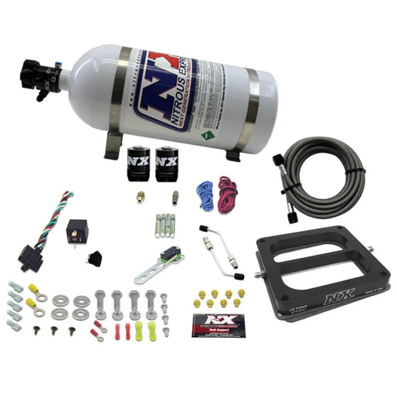 Nitrous Express Dominator/Alcohol Nitrous Kit (50-300HP) w/10lb Bottle - Main Product View