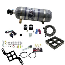 Load image into Gallery viewer, Nitrous Express Dry Dual Stage Billet Crossbar Plate System 100-1000hp (4500Flange) w/12lb Bottle - Main Product View