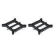Load image into Gallery viewer, Nitrous Express Dual 4150 Pro-Power Nitrous Plate Only (100-500HP) - Side View