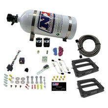 Load image into Gallery viewer, Nitrous Express Dual Dom/Alc Nitrous Kit (100-500HP) w/10lb Bottle - Back View