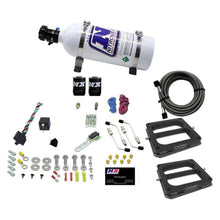 Load image into Gallery viewer, Nitrous Express Dual Dom/Alc Nitrous Kit (100-500HP) w/5lb Bottle - Back View