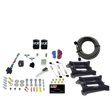 Load image into Gallery viewer, Nitrous Express Dual Holley/Gasoline Nitrous Kit (100-500HP) w/o Bottle - Back View