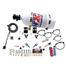 Load image into Gallery viewer, Nitrous Express Dual Nozzle Sport Compact Nitrous Kit (35-50-75HP) w/10lb Bottle - Main Product View