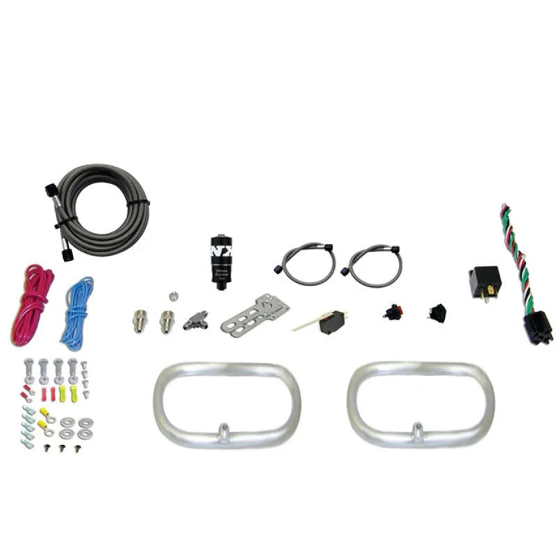 Nitrous Express Dual Ntercooler Ring System (2 - 6 x 6 Rings) w/o Bottle - Main Product View