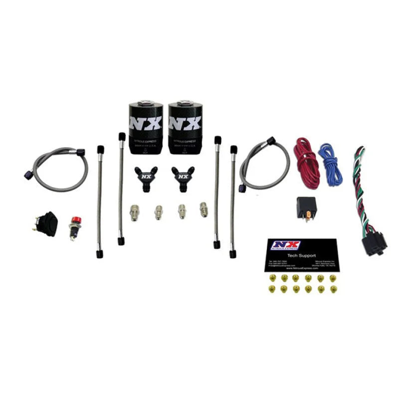 Nitrous Express Dual Stage Upgrade for GM LS Plates - Side View