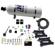 Load image into Gallery viewer, Nitrous Express Dual/4150/Alcohol Nitrous Kit (50-300HP) w/15lb Bottle - Main Product View
