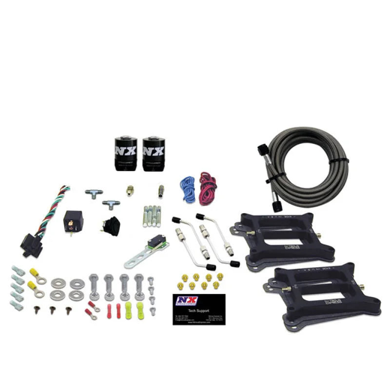 Nitrous Express Dual/4150/Alcohol Nitrous Kit (50-300HP) w/o Bottle - Main Product View