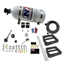 Load image into Gallery viewer, Nitrous Express Dual/Dominator/Alcohol Nitrous Kit (50-300HP) w/10lb Bottle - Main Product View