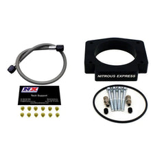 Load image into Gallery viewer, Nitrous Express EFI Nitrous Plate Conversion GM LS 90mm - Side View