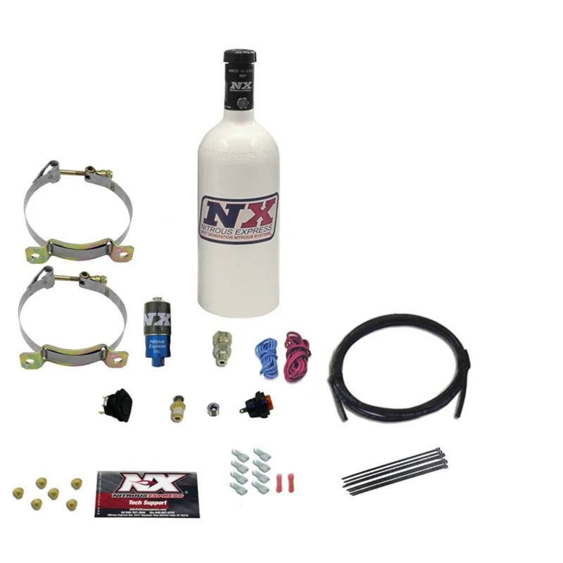 Nitrous Express EFI Power Booster Nitrous Kit w/1lb Bottle - Side View