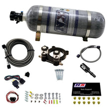 Load image into Gallery viewer, Nitrous Express Ford 2.3L Ecoboost Nitrous Plate Kit w/12lb Bottle - Side View