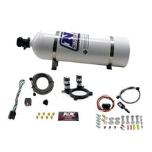 Load image into Gallery viewer, Nitrous Express Ford 3.5L/3.7L V6 Nitrous Plate Kit w/15lb Bottle - Main Product View