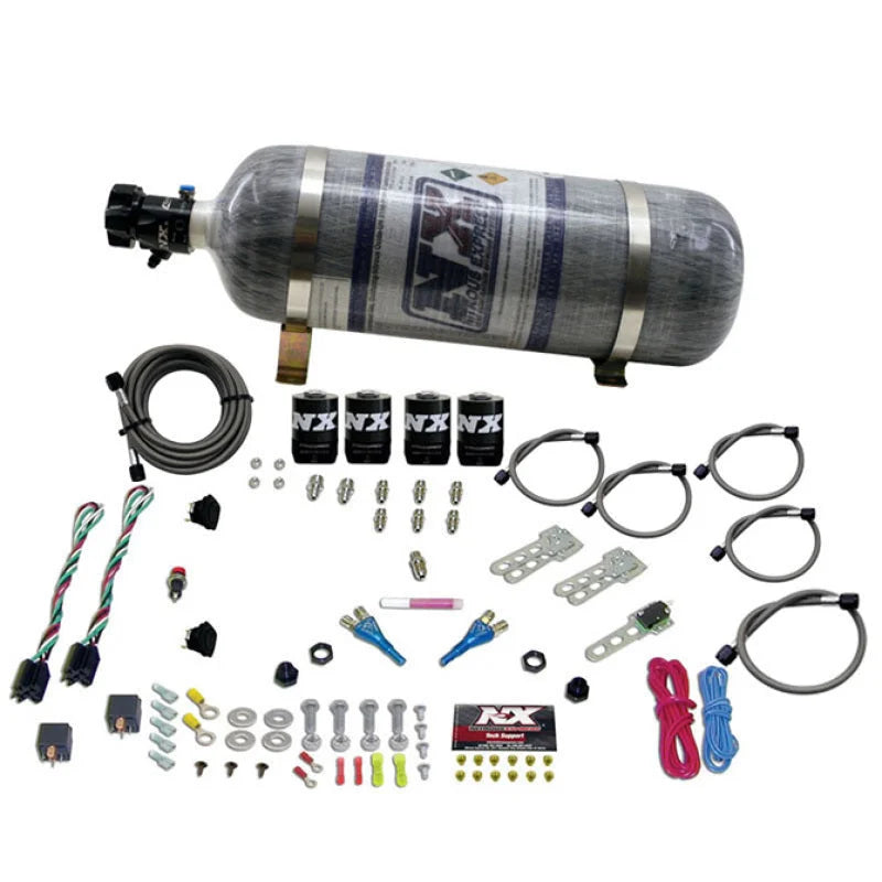 Nitrous Express Ford EFI Dual Stage Nitrous Kit (50-150HP x 2) w/Composite Bottle - Main Product View