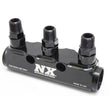 Load image into Gallery viewer, Nitrous Express Fuel Log 3 Port w/ Fittings - Main Product View