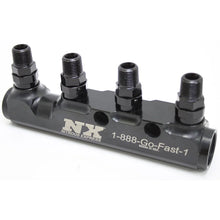 Load image into Gallery viewer, Nitrous Express Fuel Log 5 Port w/Fittings - Main Product View