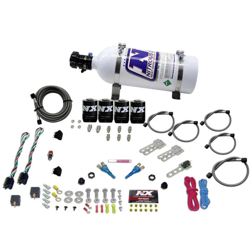 Nitrous Express GM EFI Dual Stage Nitrous Kit (50-150HP x 2) w/5lb Bottle - Main Product View