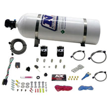 Load image into Gallery viewer, Nitrous Express GM EFI Race Single Nozzle Nitrous Kit (100-250HP) w/15lb Bottle - Main Product View