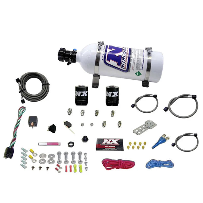 Nitrous Express GM EFI Race Single Nozzle Nitrous Kit (100-250HP) w/5lb Bottle - Main Product View