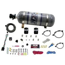Load image into Gallery viewer, Nitrous Express GM EFI Race Single Nozzle Nitrous Kit (100-250HP) w/Composite Bottle - Main Product View