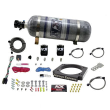 Load image into Gallery viewer, Nitrous Express GM LS 112mm Adapter Plate Kit (100-400HP) w/ 12LB Bottle - Main Product View