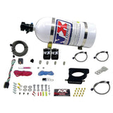 Nitrous Express 78mm 3-Bolt Nitrous Plate Kit (50-350HP) w/10lb Bottle fits 1998-2020 Buick / Cadillac / Chevrolet LS