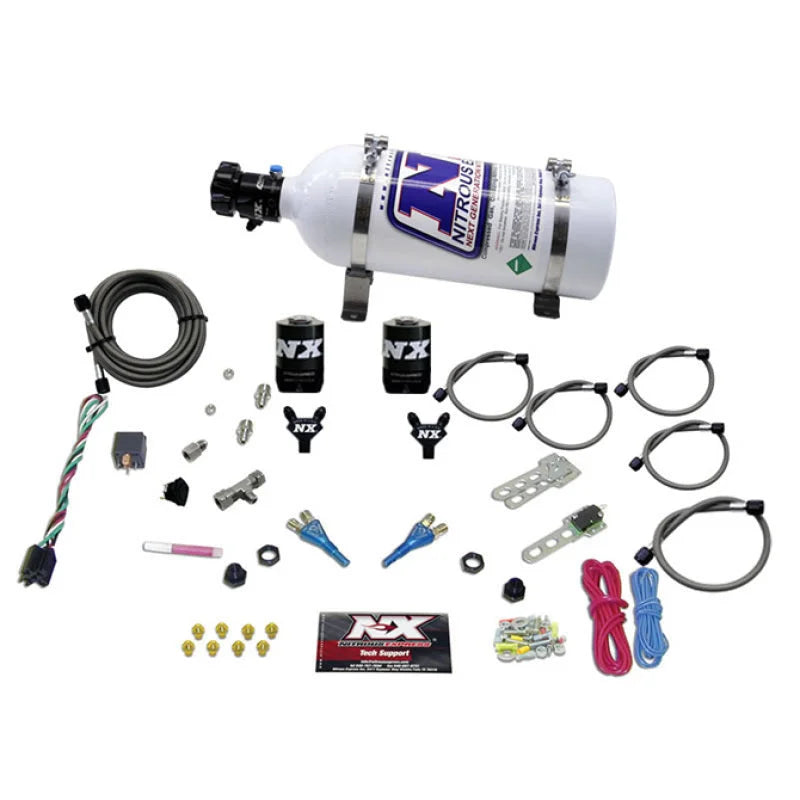 Nitrous Express GM TBI All Nitrous Kit (50-125HP) w/5lb Bottle - Main Product View