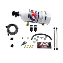 Load image into Gallery viewer, Nitrous Express Hitman EFI Single Nozzle Piranha Nitrous Kit (35-75HP) w/10lb Bottle - Main Product View