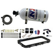 Load image into Gallery viewer, Nitrous Express Holley High Ram Plenum Nitrous Plate Kit w/10lb Bottle - Side View