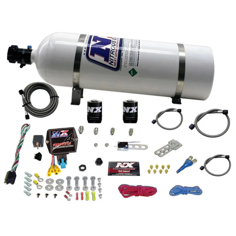 Nitrous Express Instaboost Digital EFI Nitrous Kit w/15lb Bottle - Main Product View