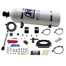 Load image into Gallery viewer, Nitrous Express LT2 C8 Nitrous Plate Kit (50-300HP) w/15lb Bottle - Side View