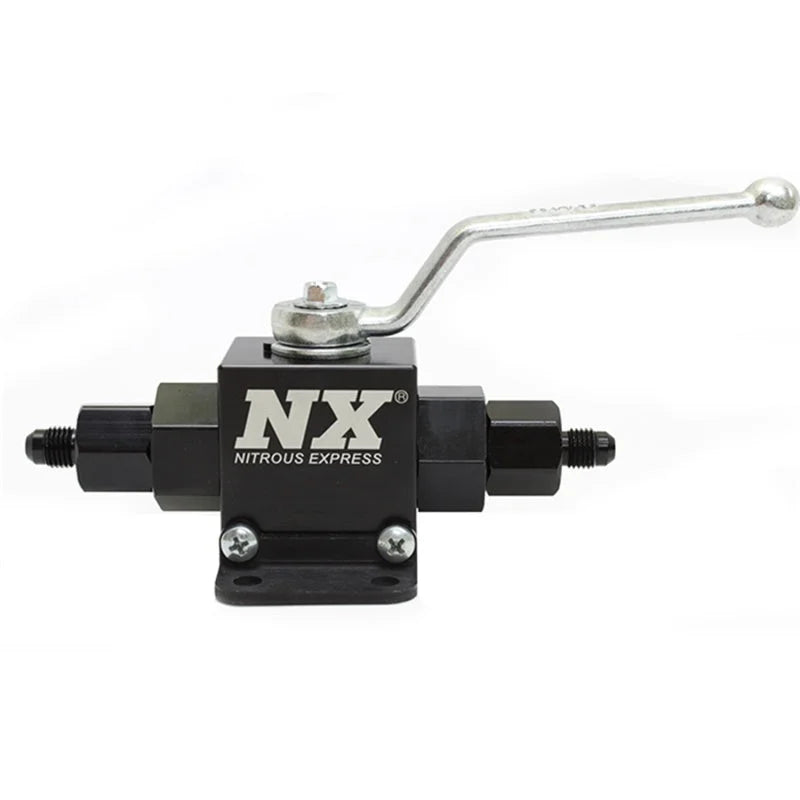 Nitrous Express Lightweight Billet In-Line Valve 1.5in I.D (4AN Fitting) - Main Product View