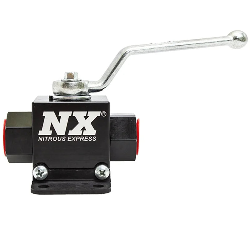 Nitrous Express Lightweight Billet In-Line Valve 1.5in I.D (Without Fittings) - Main Product View