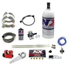 Load image into Gallery viewer, Nitrous Express Motorcycle 4 Cyl Dry Nitrous Kit w/2.5lb Bottle - Back View