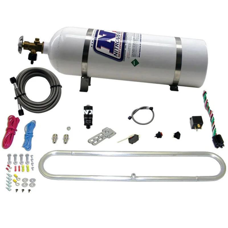 Nitrous Express N-Tercooler System for CO2 w/15lb Bottle (Remote Mount Solenoid) - Main Product View