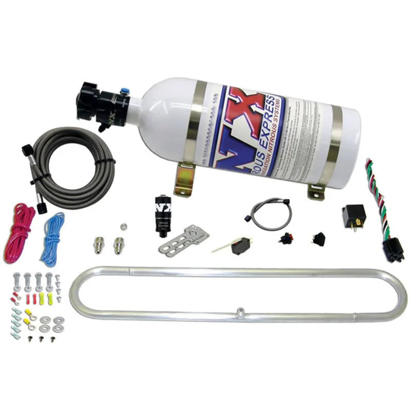 Nitrous Express N-Tercooler System w/10lb Bottle (Remote Mount Solenoid) - Main Product View