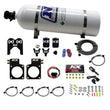 Load image into Gallery viewer, Nitrous Express Nissan GT-R Nitrous Plate Kit (35-300HP) w/15lb Bottle - Side View