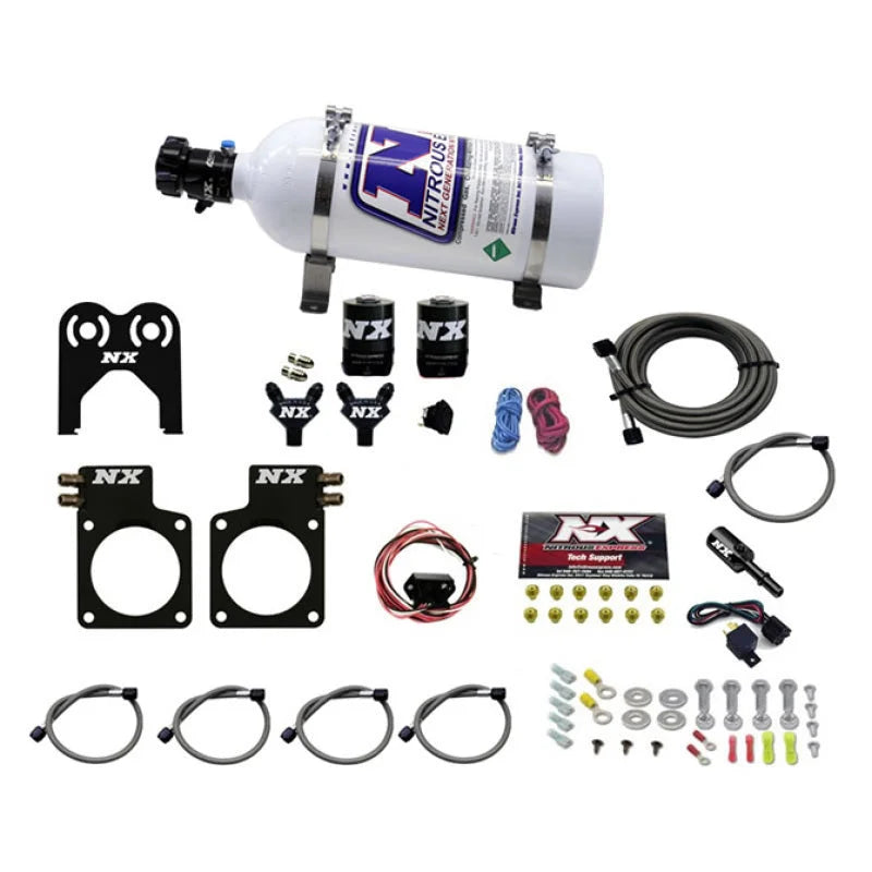 Nitrous Express Nissan GT-R Nitrous Plate Kit (35-300HP) w/5lb Bottle - Main Product View