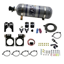 Load image into Gallery viewer, Nitrous Express Nissan GT-R Nitrous Plate Kit (35-300HP) w/Composite Bottle - Main Product View