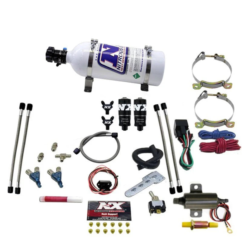 Nitrous Express Nitrous Kit for Wildcat 1000 SXS w/5.0lb Bottle - Side View