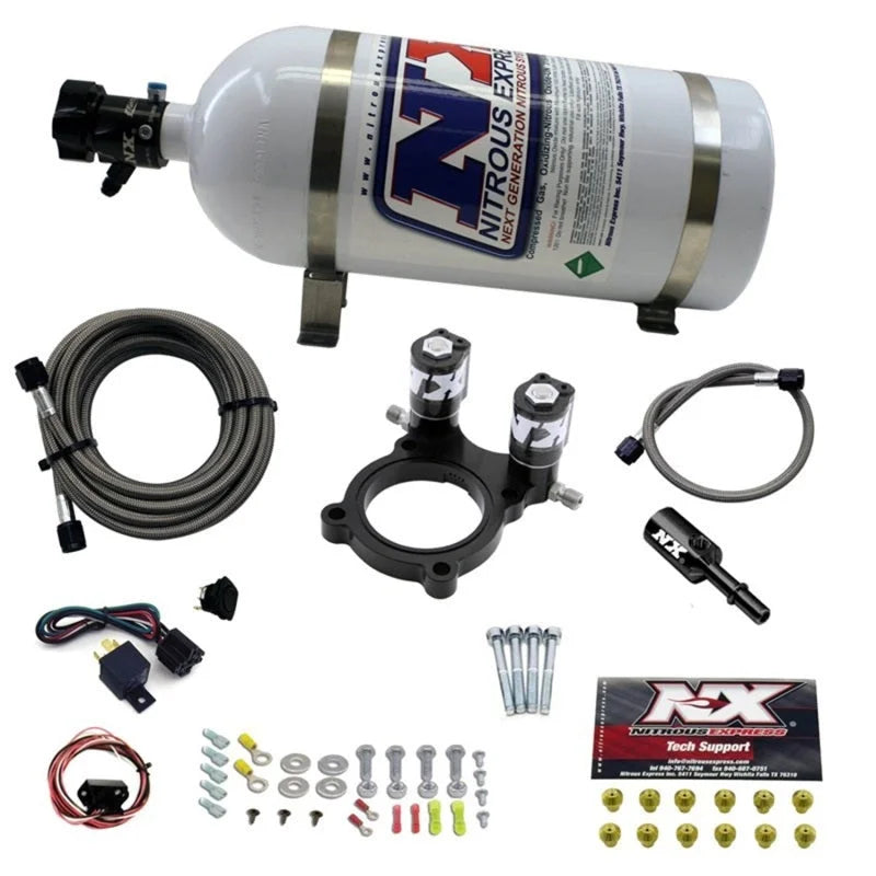 Nitrous Express Nitrous Plate Kit for Can Am Maverick w/5.0lb Bottle - Main Product View